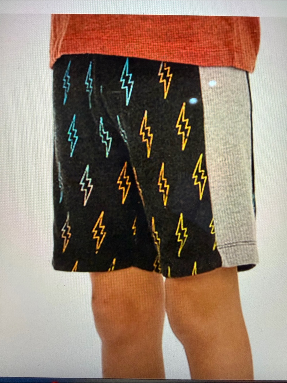 Kids (sz10) Chaser kids Gradient Bolts Shorts